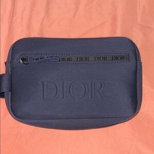 Dior Blue Belt Bag with Luxurious Branding